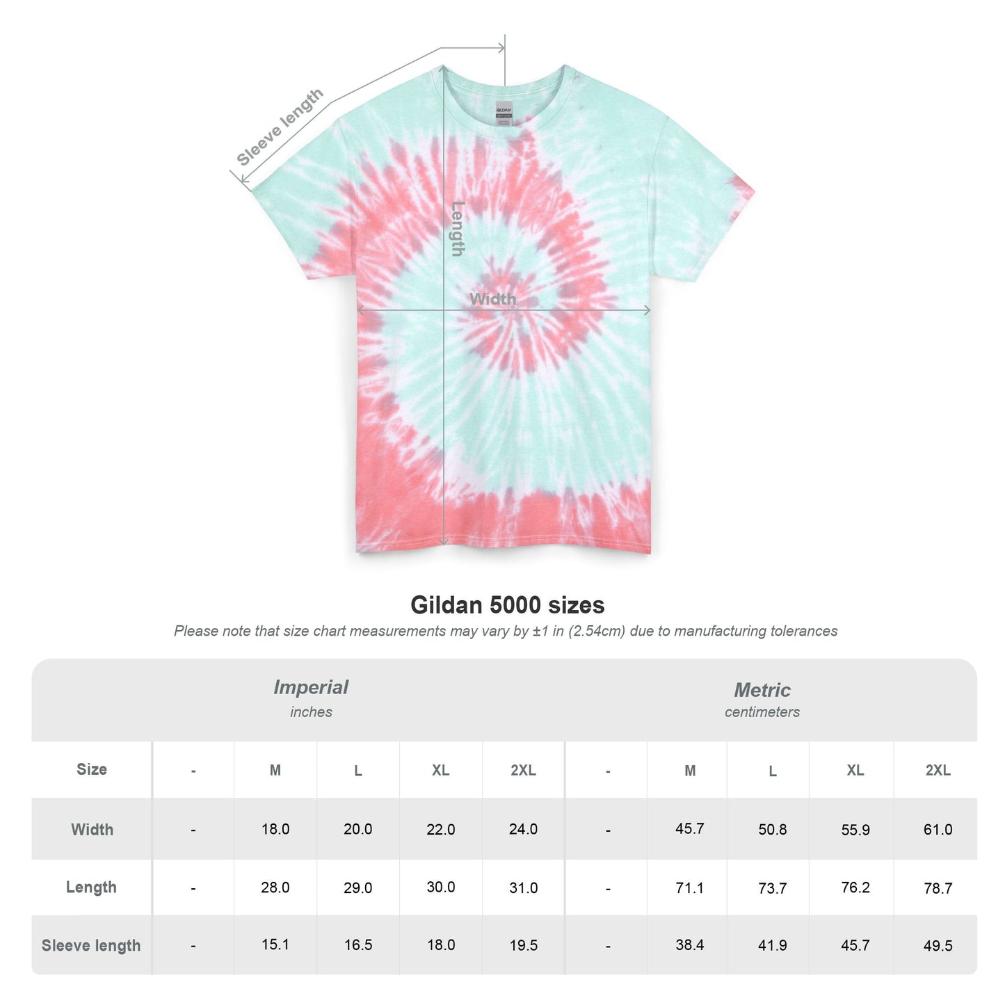 SMPS Unisex Tie Dye Cotton Tee