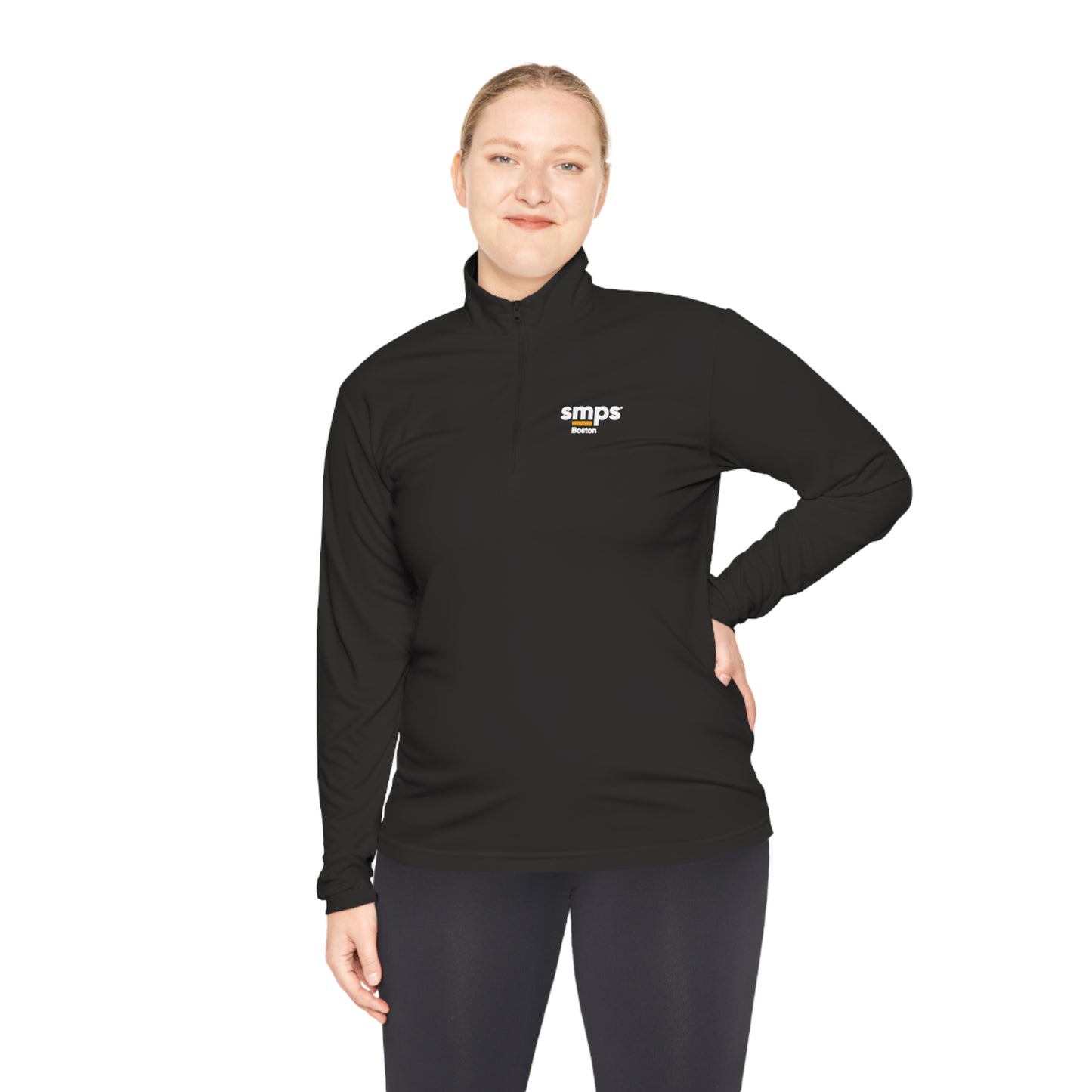 SMPS Boston Unisex Quarter-Zip Pullover