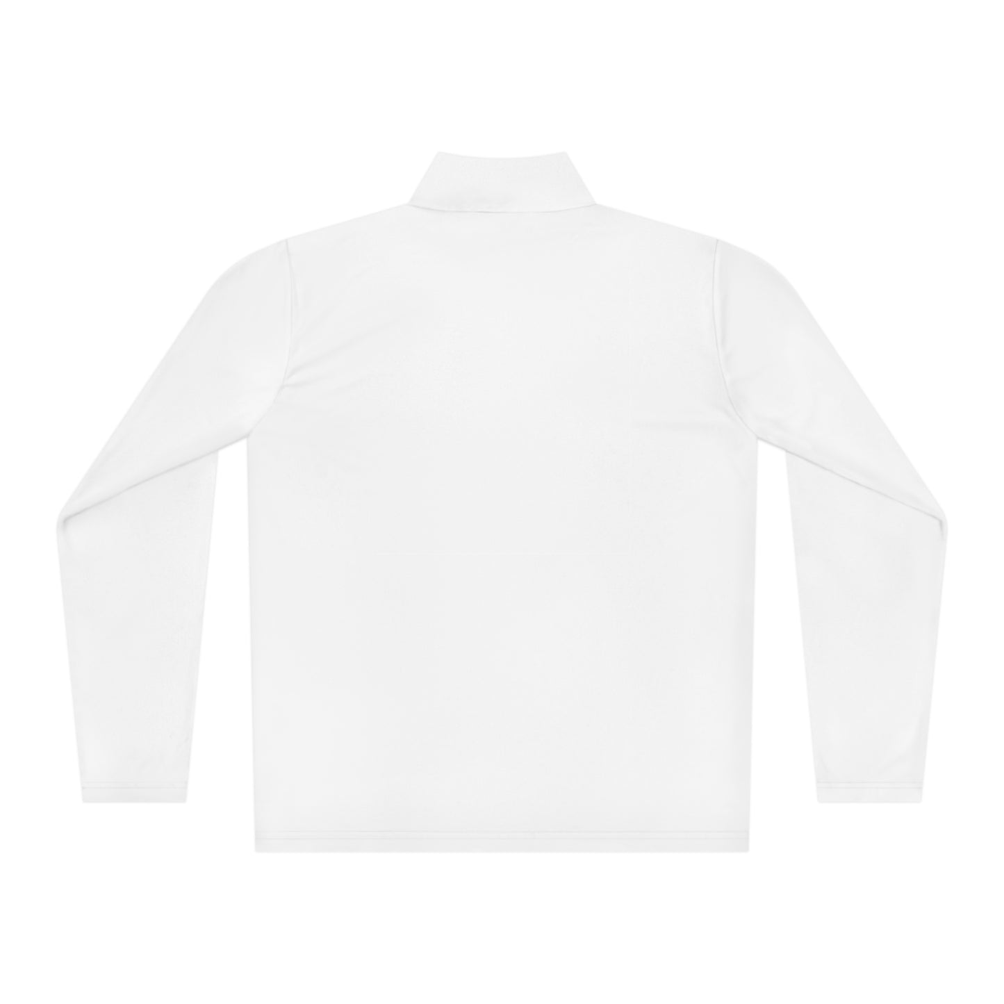 White SMPS Unisex Quarter-Zip Pullover