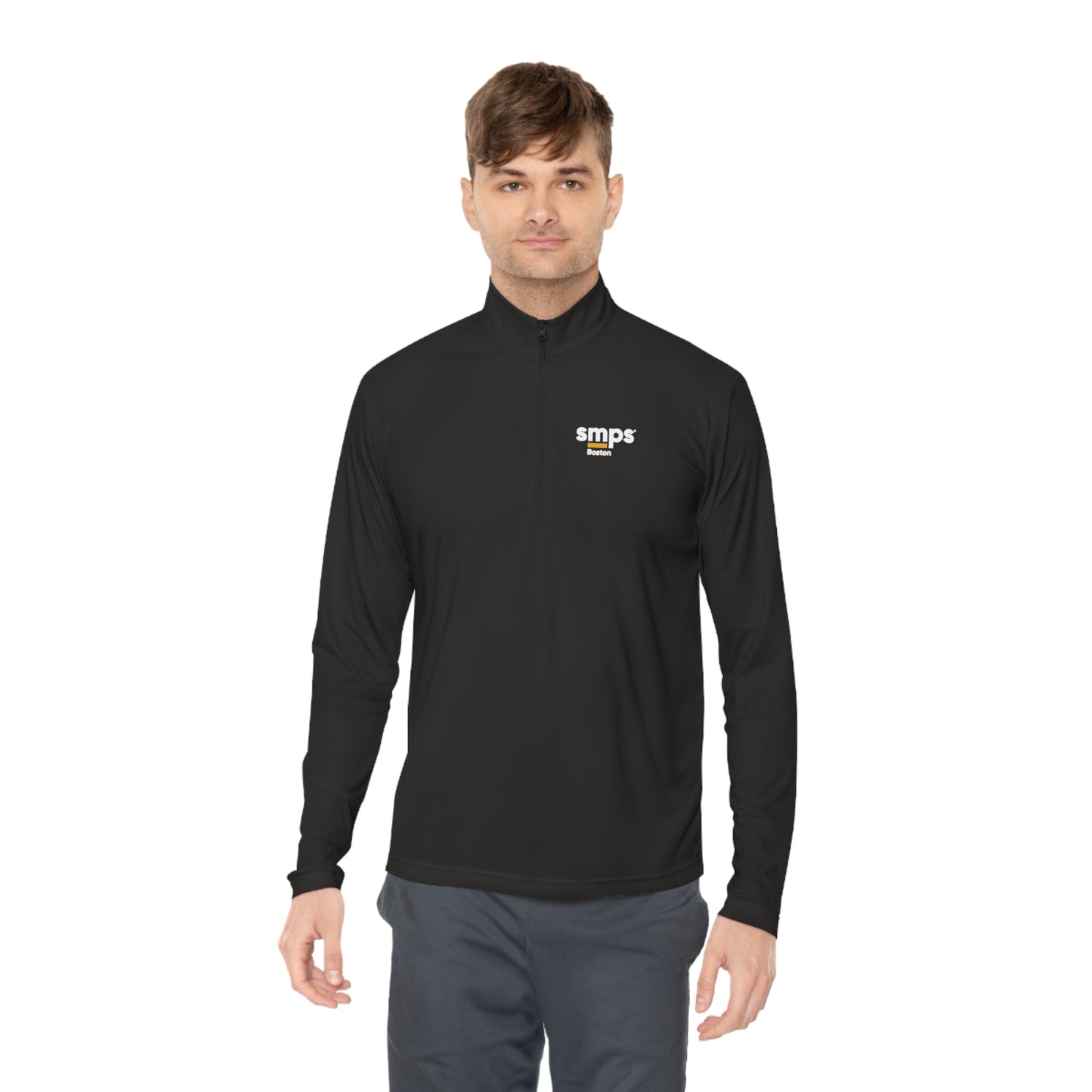 SMPS Boston Unisex Quarter-Zip Pullover