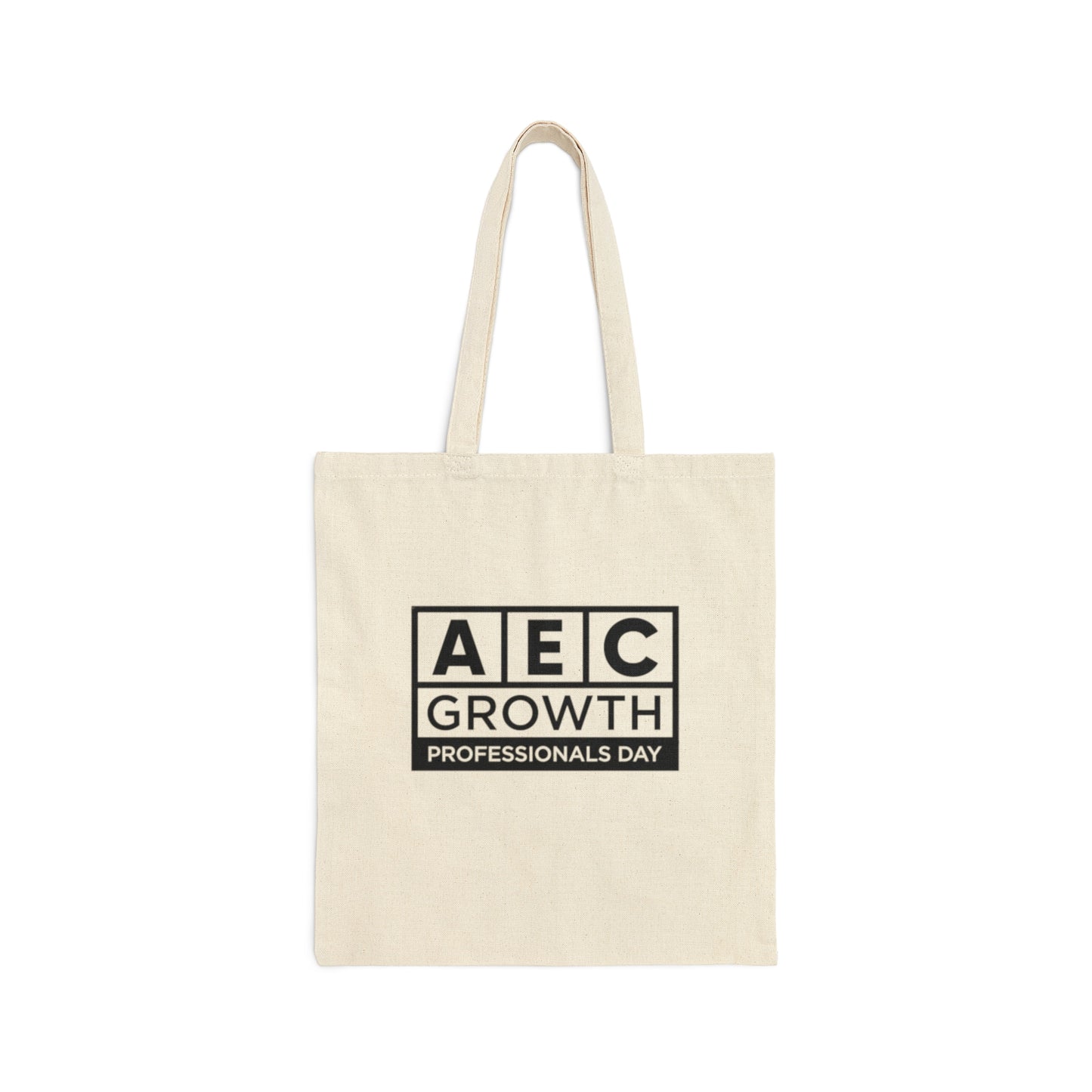 AEC Growth Professionals Day Cotton Tote Bag - Black