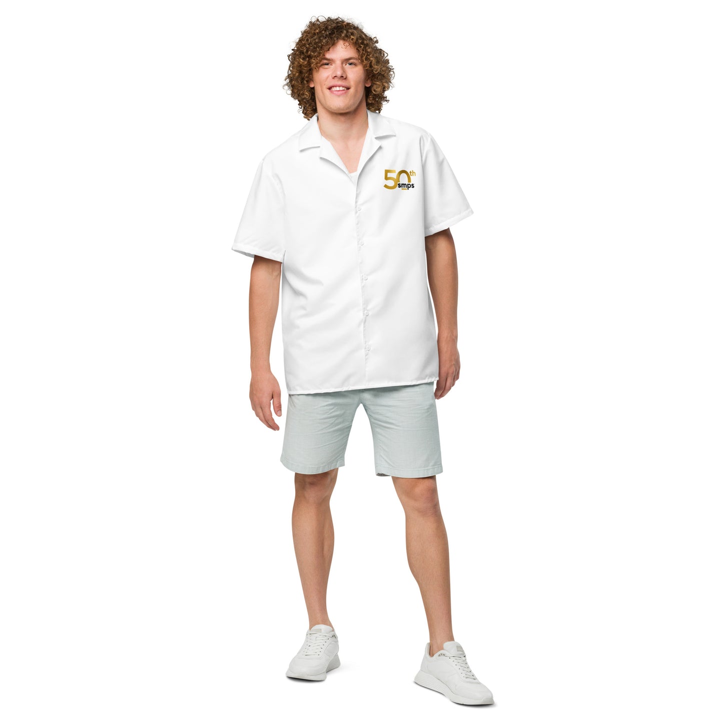 50th Unisex button shirt