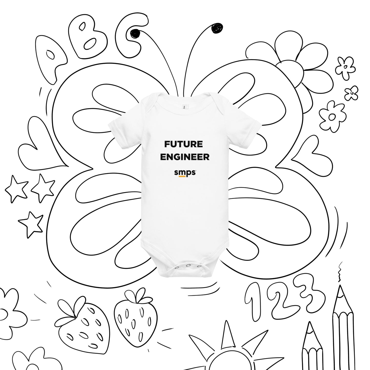 Future Engineer Baby short sleeve one piece