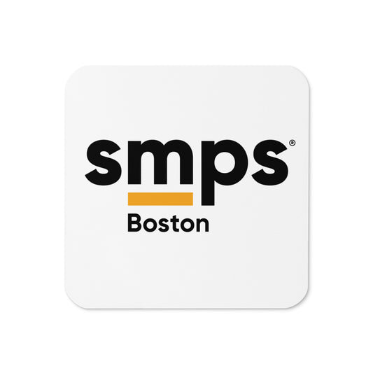 SMPS Boston Cork-back coaster