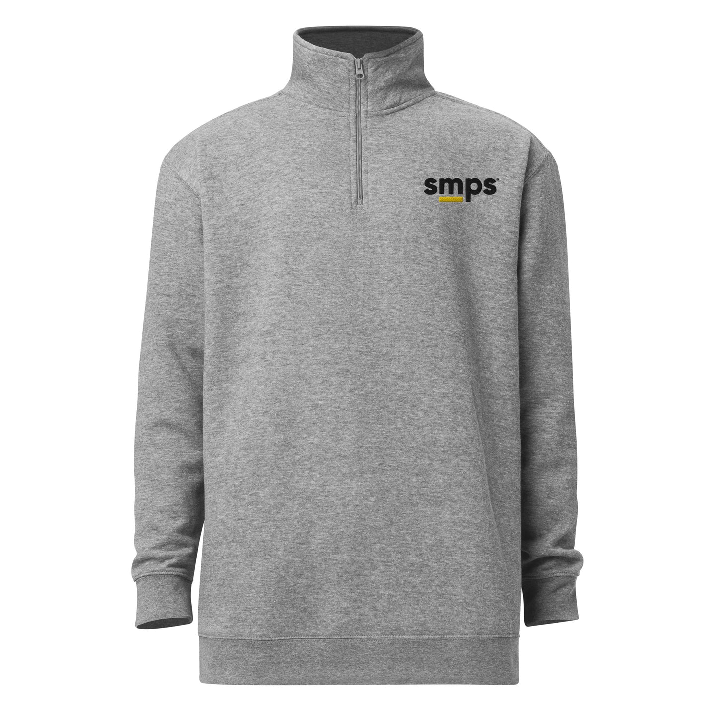 Gray SMPS Unisex fleece pullover