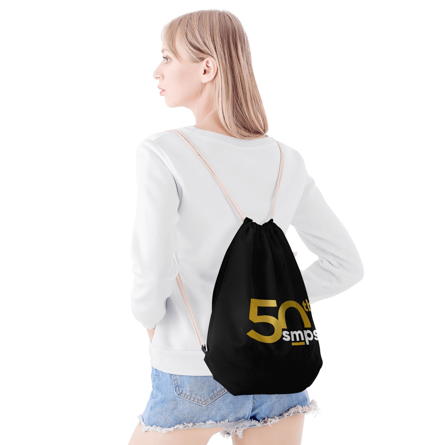 50th Drawstring Bag