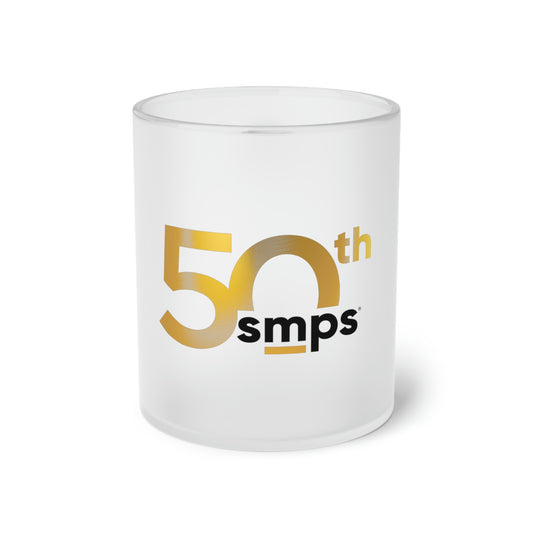 SMPS 50th Frosted Glass Mug