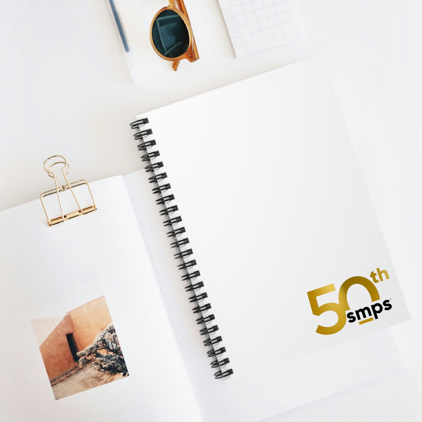 SMPS 50th Spiral Notebook - Ruled Line