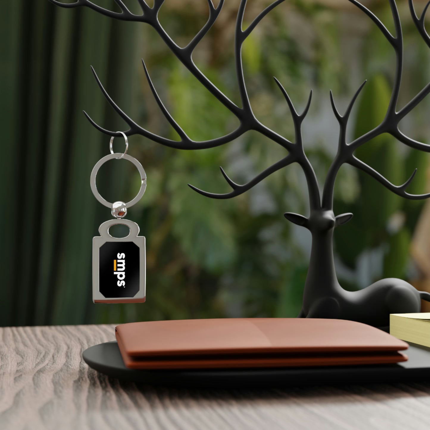 Rectangle SMPS Keyring