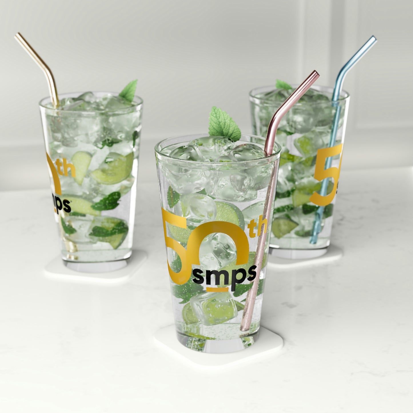 SMPS 50th Pint Glass, 16oz
