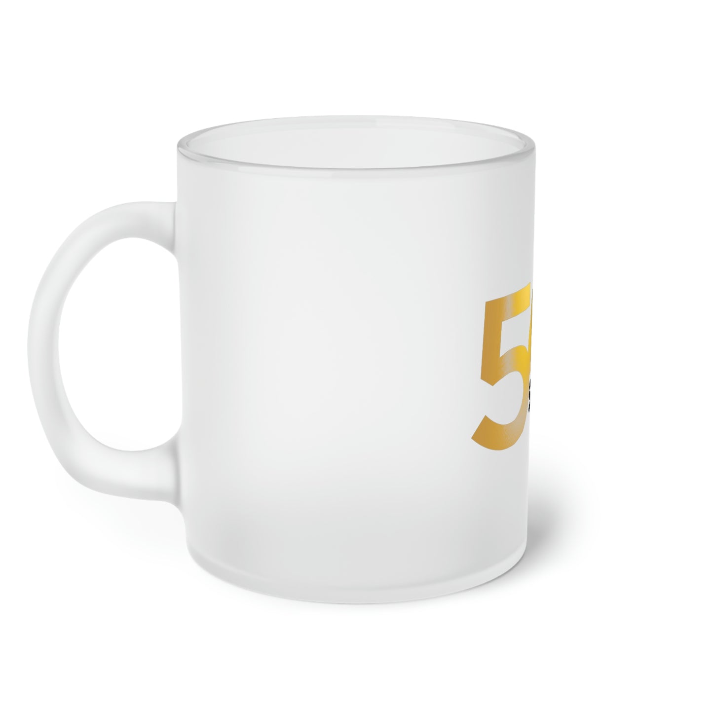 SMPS 50th Frosted Glass Mug