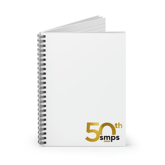 SMPS 50th Spiral Notebook - Ruled Line