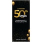 50th Anniversary Polyester roll up banner with stand