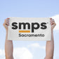 White SMPS Sacramento Rally Towel