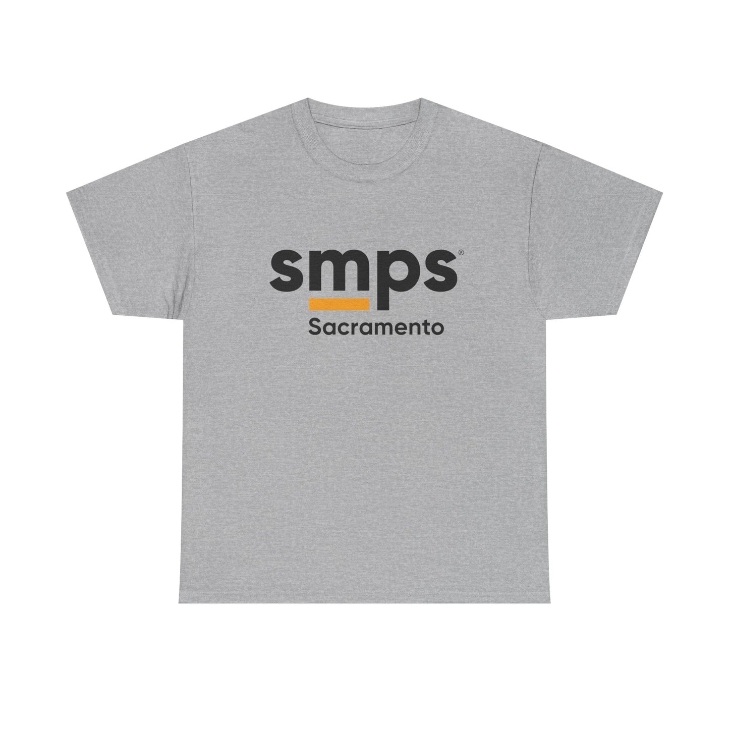 White SMPS Sacramento Unisex Heavy Cotton Tee