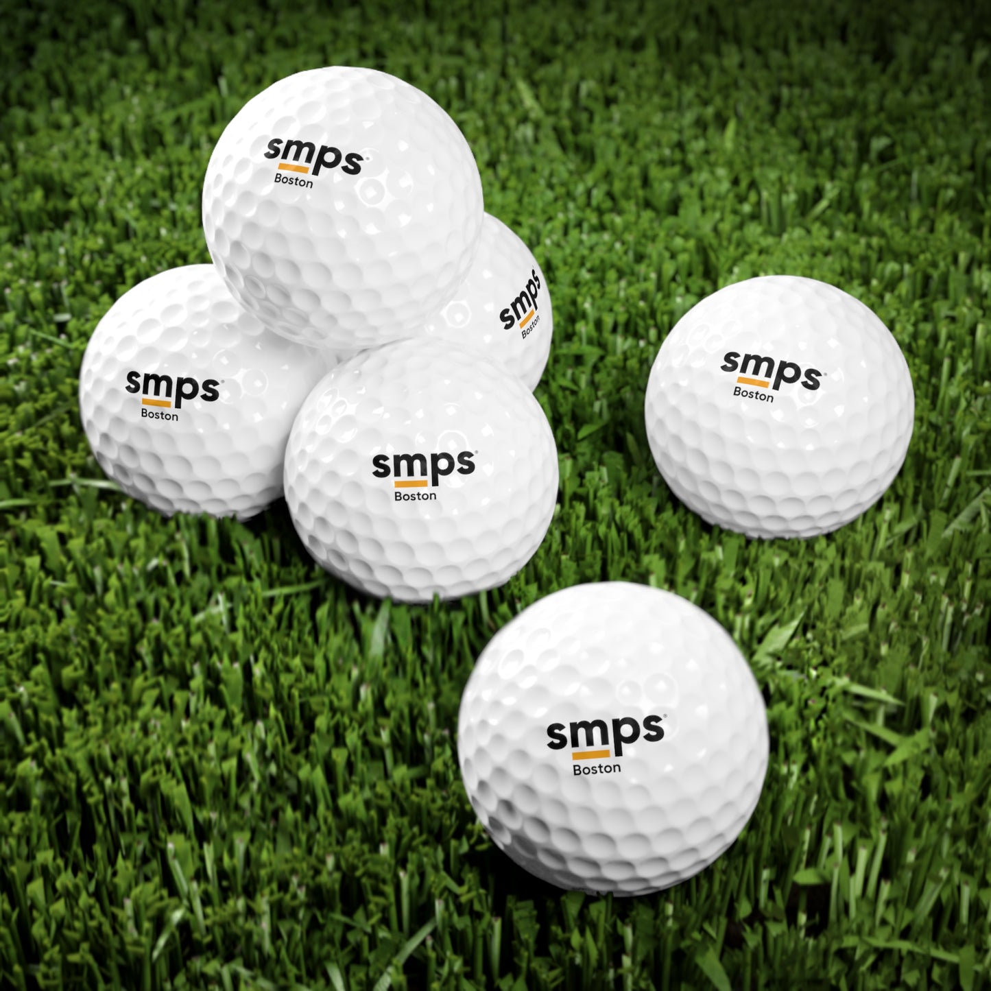 SMPS Boston Golf Balls, 6pcs