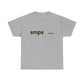 SMPS Indiana Horiztonal LogoUnisex Heavy Cotton Tee