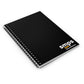 Black SMPS Sacramento Spiral Notebook - Ruled Line