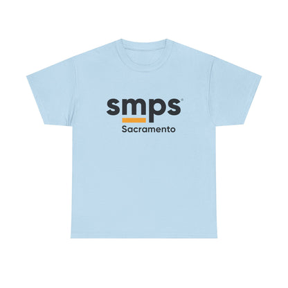 White SMPS Sacramento Unisex Heavy Cotton Tee