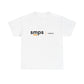 SMPS Indiana Horiztonal LogoUnisex Heavy Cotton Tee