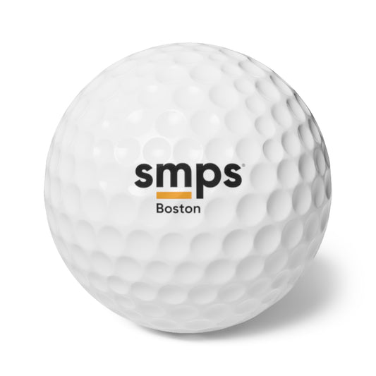 SMPS Boston Golf Balls, 6pcs