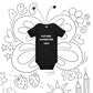 Future Marketer Baby short sleeve black one piece