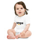 SMPS Baby short sleeve white one piece