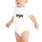 SMPS Baby short sleeve white one piece