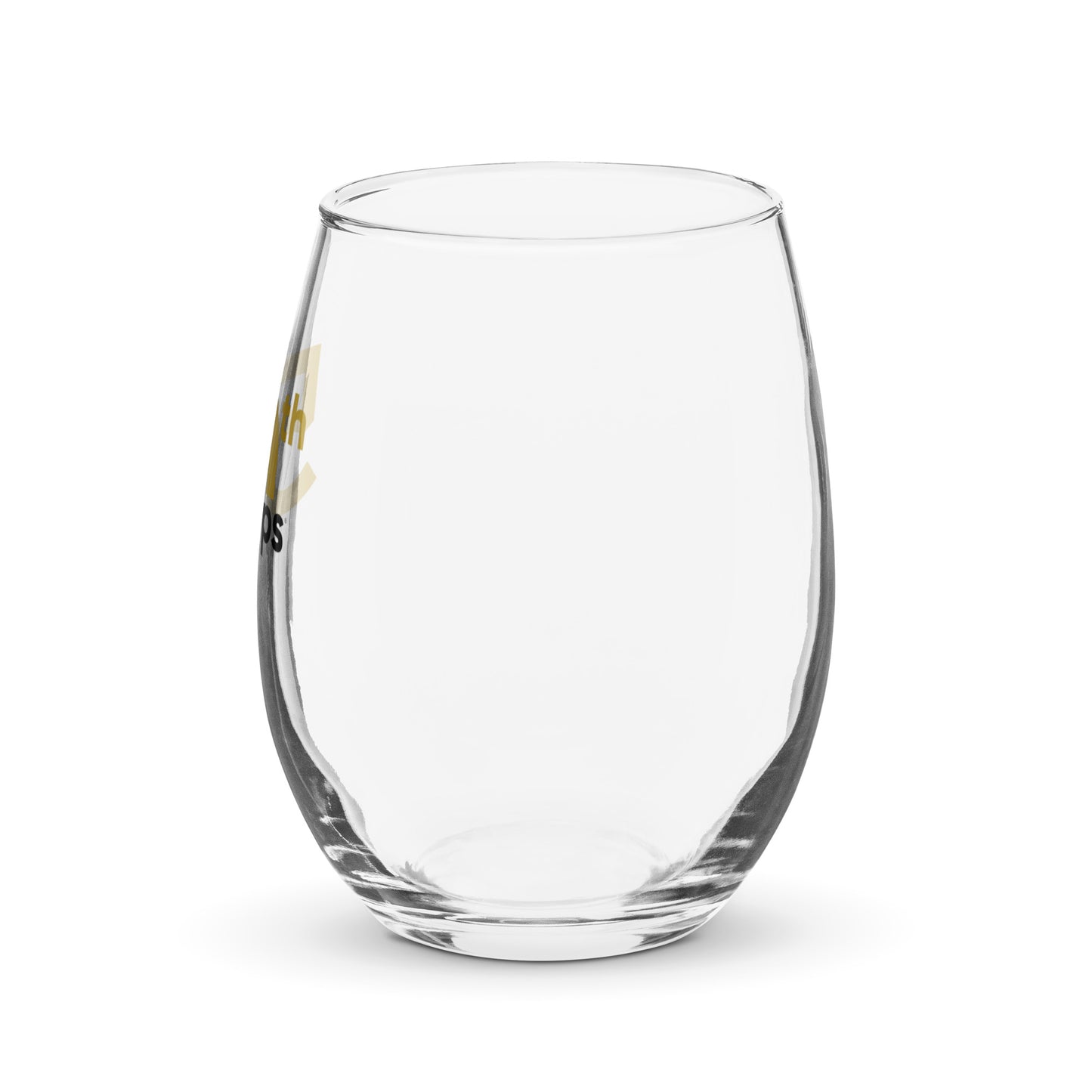 SMPS 50th Stemless wine glass