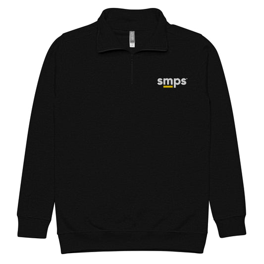 SMPS Black Unisex fleece pullover