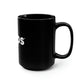 Black Mug, 15oz