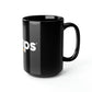 Black Mug, 15oz